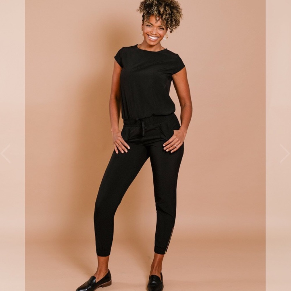 Albion Black Jumpsuit